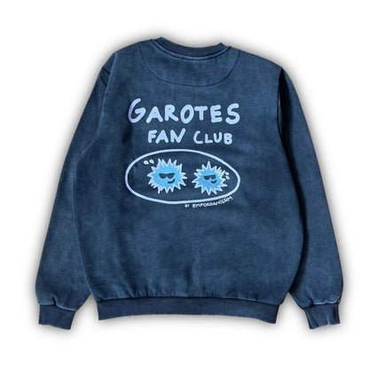 Dessuadora Washed Garotes Unisex