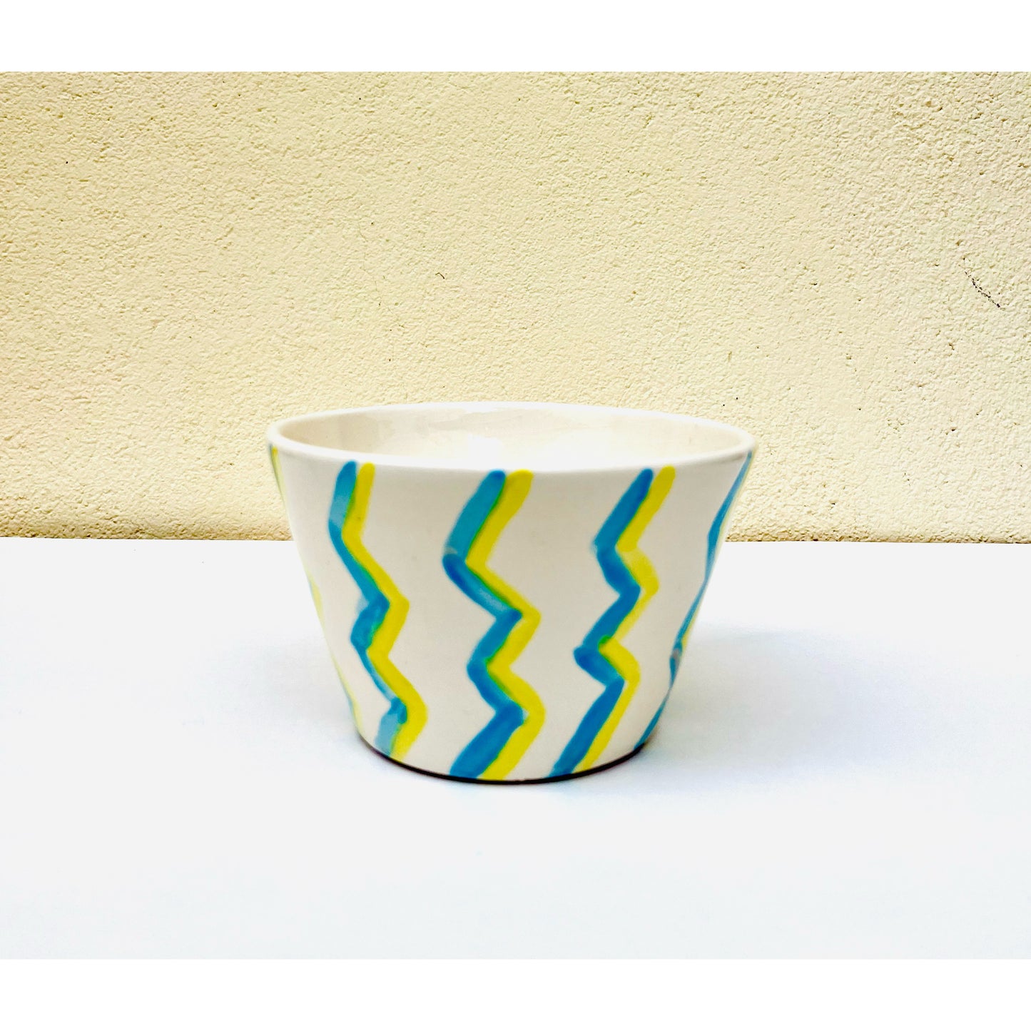 Bol esmorzar blau i groc