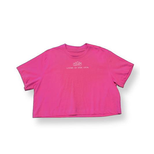 Samarreta Cropped Living la vida local