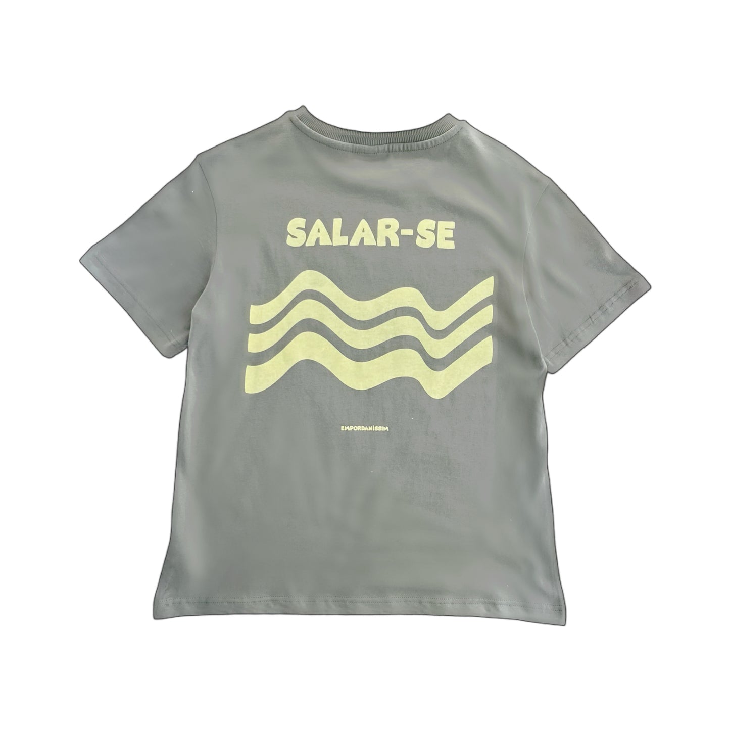 Samarreta "Salar-se" verd clar