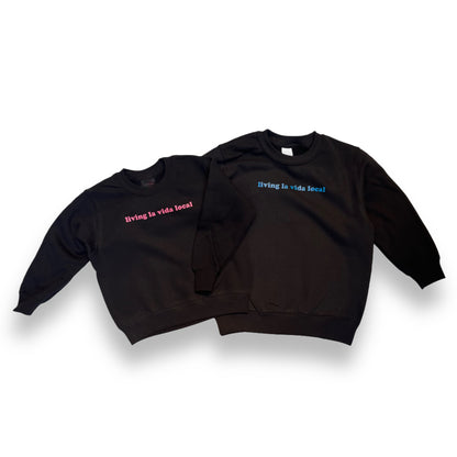 Dessuadora nen@ Living la vida local