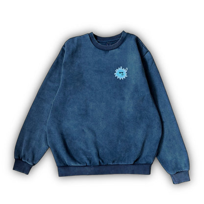 Dessuadora Washed Garotes Unisex