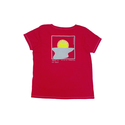 Samarreta "Solet a la Cala" dona coll pic